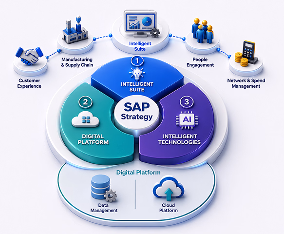SAP Strategy — Intelligent Suite, Digital Platform, Intelligent Technologies